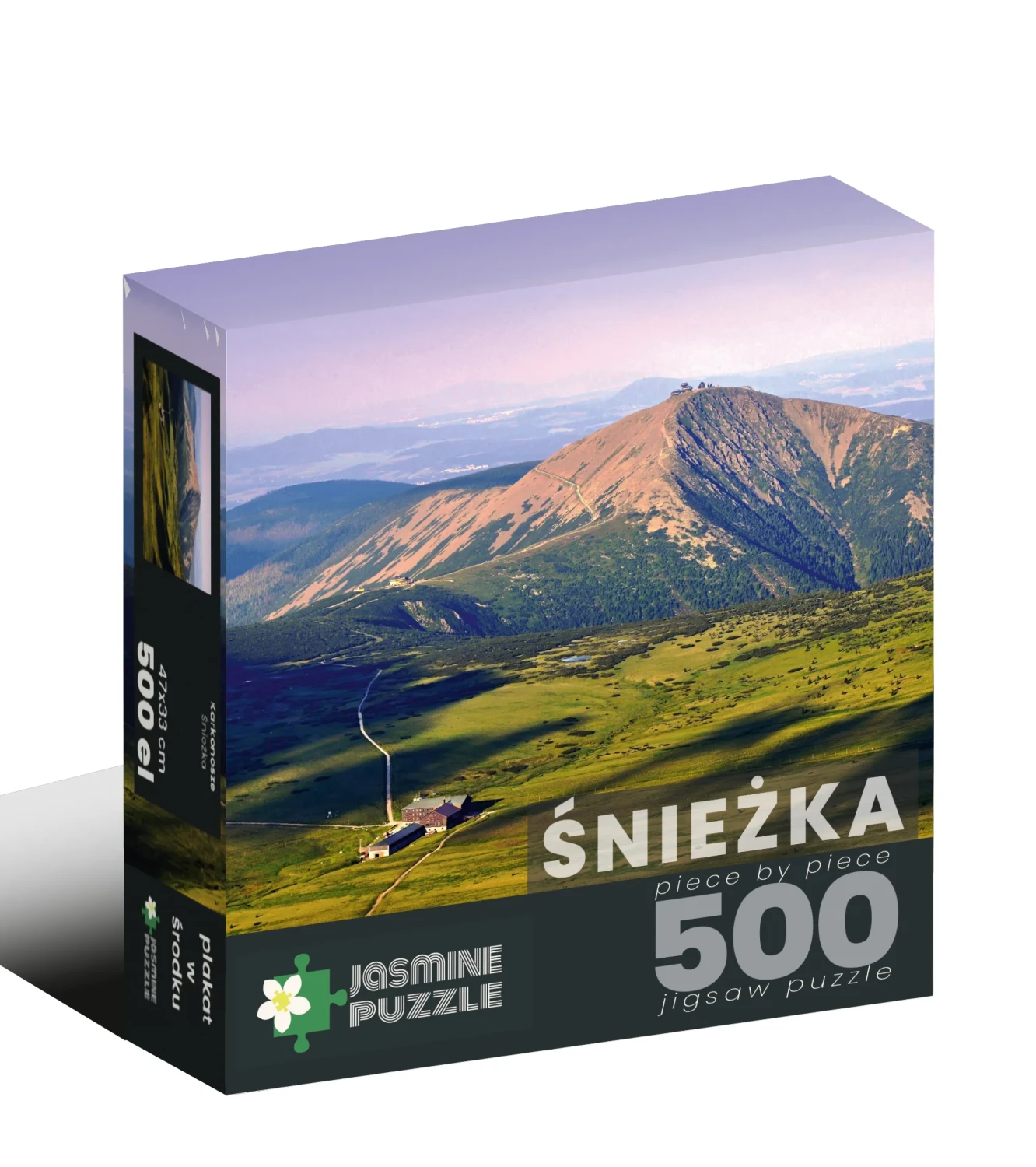 puzzle Śnieżka 500 elementów pudełko