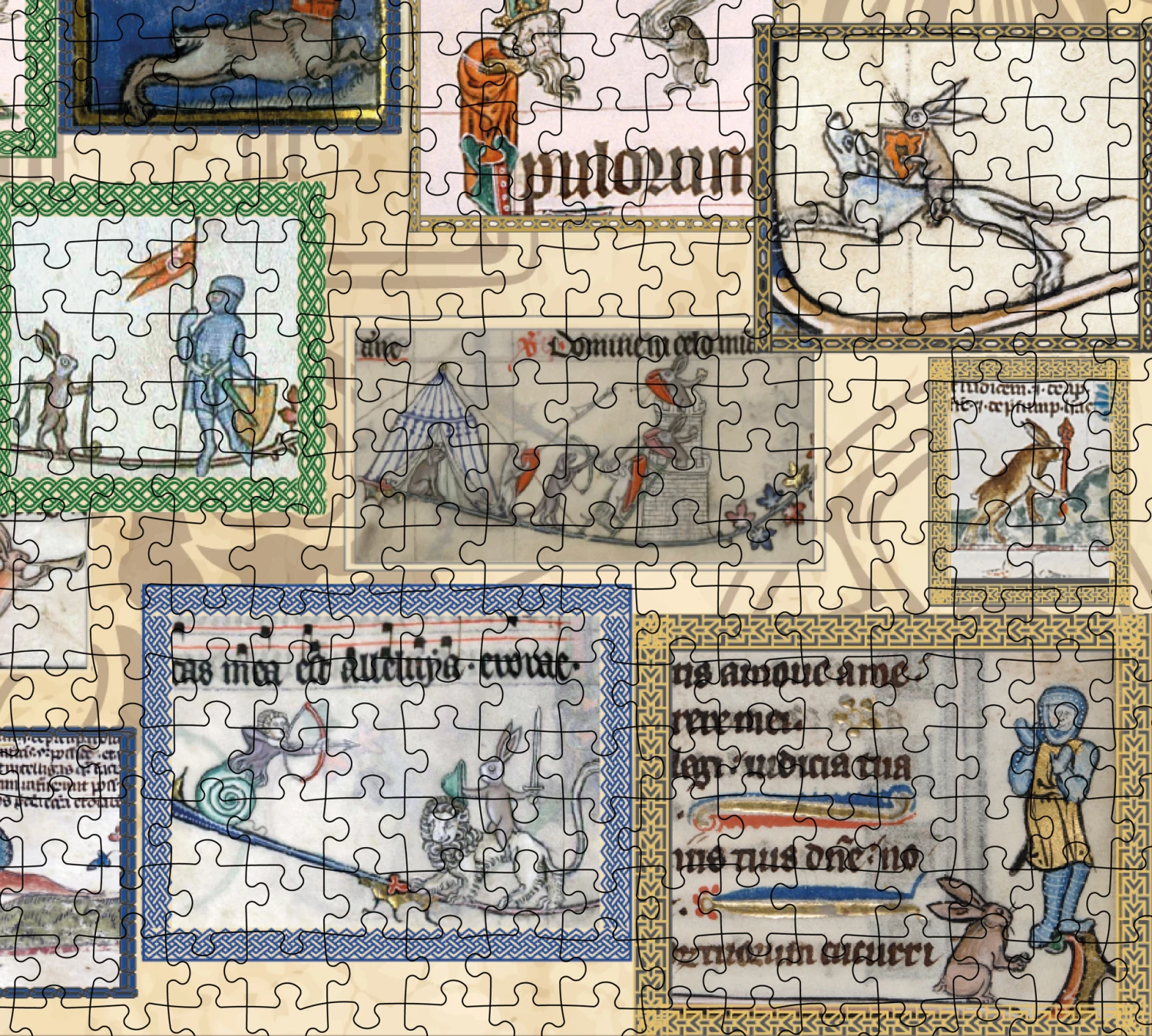 fragment ukladanki 0008 zajaczki sredniowiecza puzzle.png